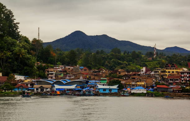 istock Toba Lake harbor, Medan, Indonesia 855008664