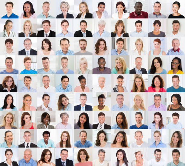 istock Collage Of A Smiling People 855022126