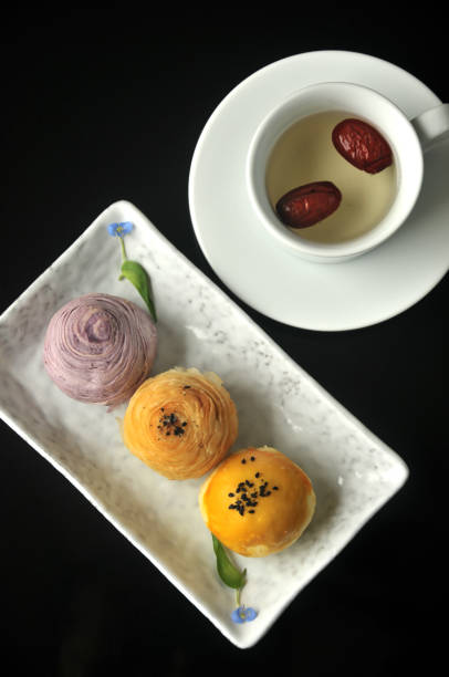 istock Chinese pastry or moon cake 855025386