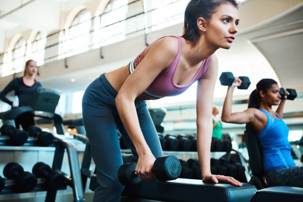 istock She 's focused on her fitness 855025926