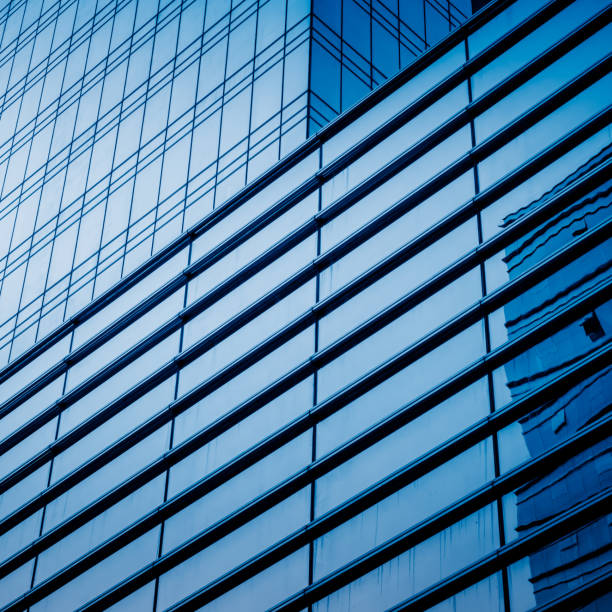 istock Detail glass building background 855034760