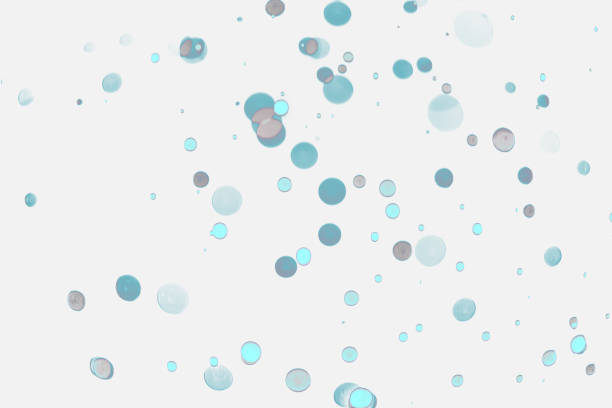 istock Abstract art of color bubbles 855050104
