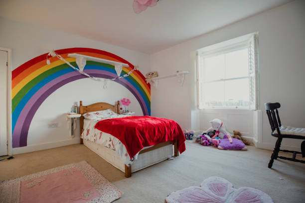 istock Little Girl's Bedroom 855054438