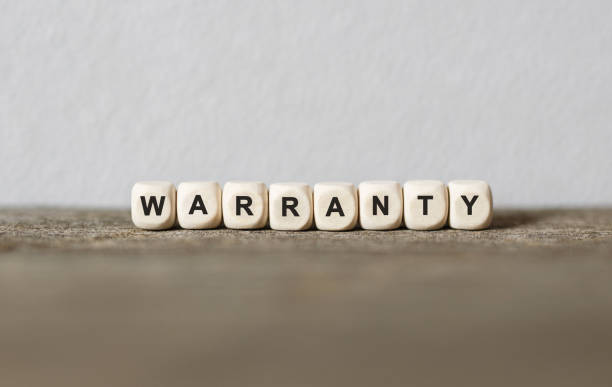 istock Word WARRANTY made with wood building blocks 855054536