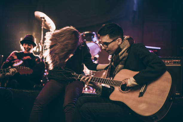 istock Group of musicians 855060812