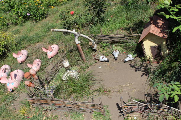 istock Decoration toy farm 855082120