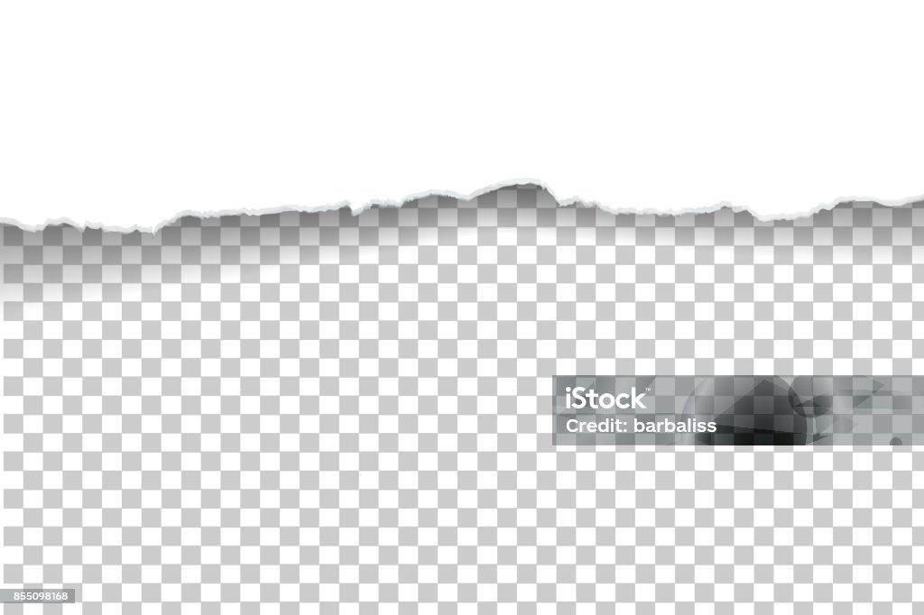 Classic Ripped Paper Ripped Paper Stock Illustration - Download Image Now - Abstract, Art ...