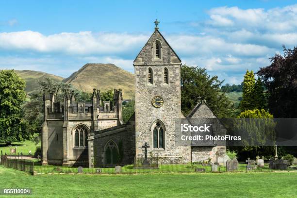 Church Of The Holy Cross Near Ilam Staffordshire Uk Stock Photo - Download Image Now