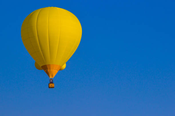 istock Yellow Hot Air Balloon 855110056