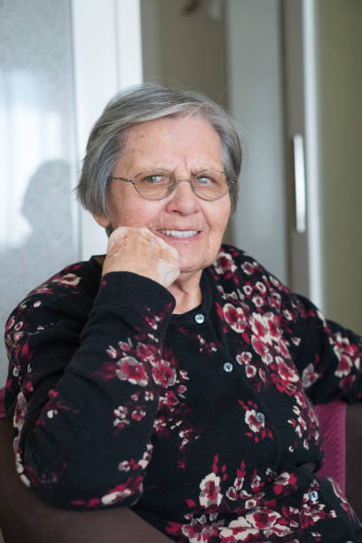 istock Senior woman portrait 855124400