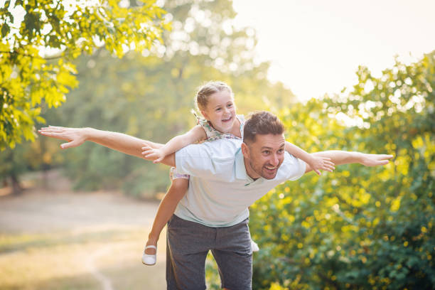 istock Dads are always support for their little girls 855128400