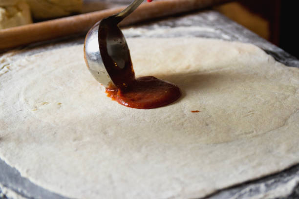 istock Hot Homemade Pepperoni Pizza Ready to Eat 855134284