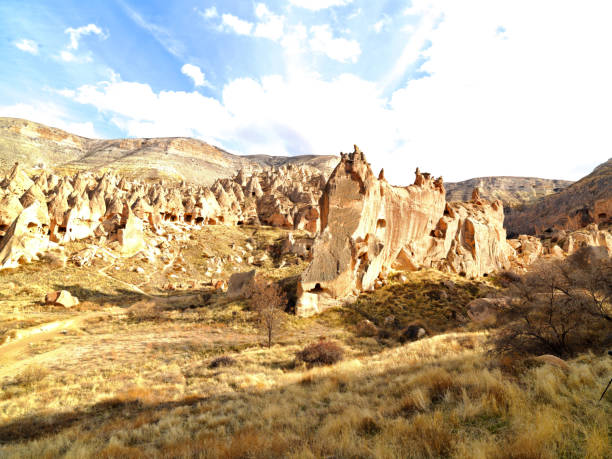 istock Fairy Chimneys in Zelve Valley at Cappadocia, Turkey. 855149254