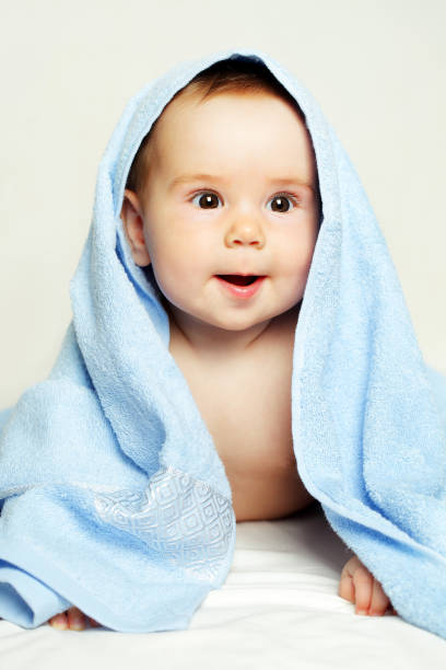 istock Baby, cheerful happy child 855150380