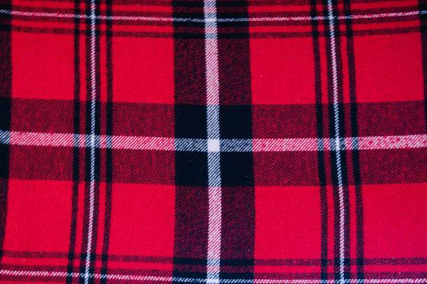 istock beautiful Scottish fabric tartan 855154704