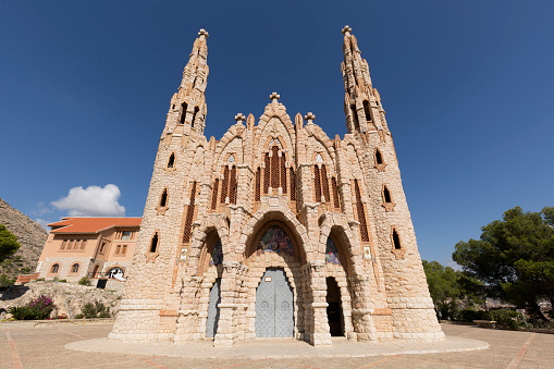 Sanctuary of Maria Magdalena in Novelda, province of Alicante in Spain.