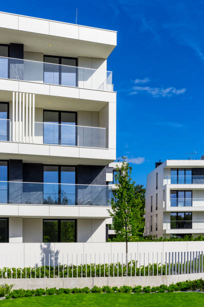 istock New white modern housing estate 855168926
