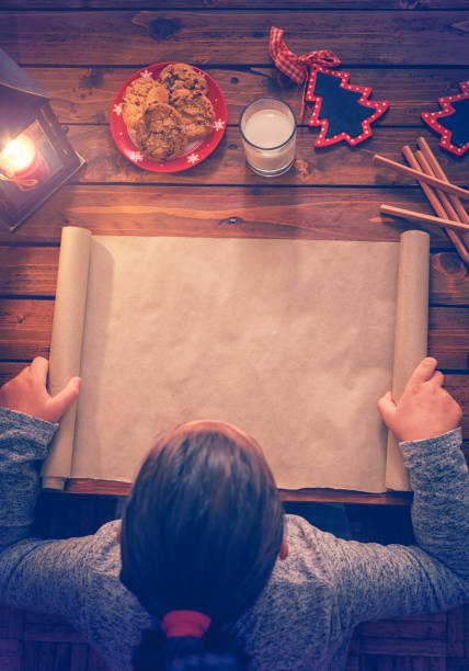 istock Writing to Santa Claus 855186792