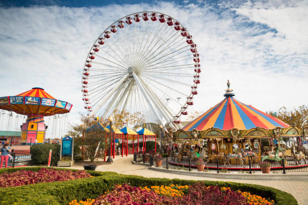Oklahoma, OK, USA - Sept 15, 2022: The Greatest Carnival on the Planet