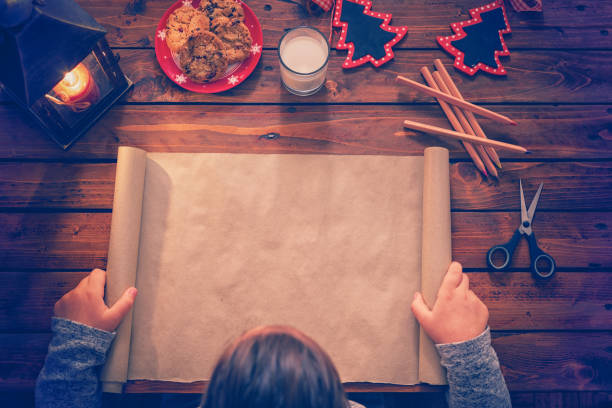 istock Writing to Santa Claus 855187566