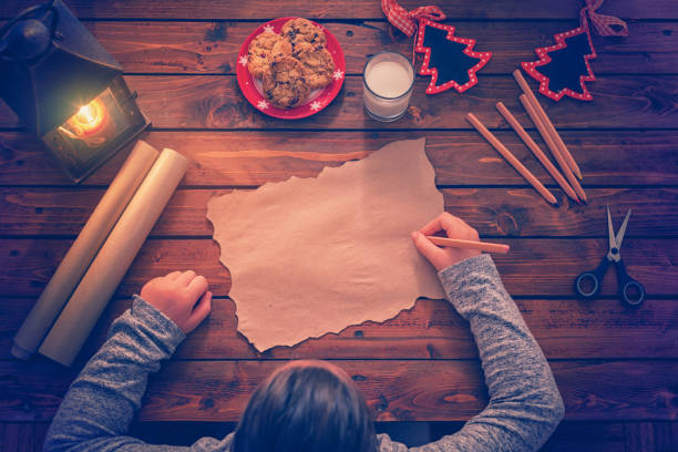 istock Writing to Santa Claus 855187574