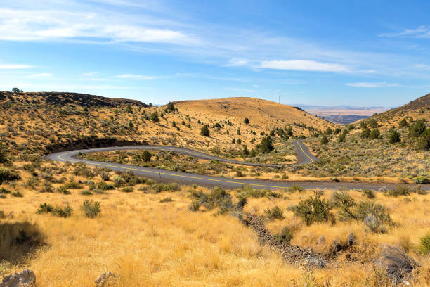 istock Winding Road in Central Oregon High Desert 855188116