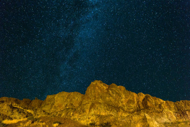 istock Milky Way starry night sky over Central Oregon High Desert 855188326