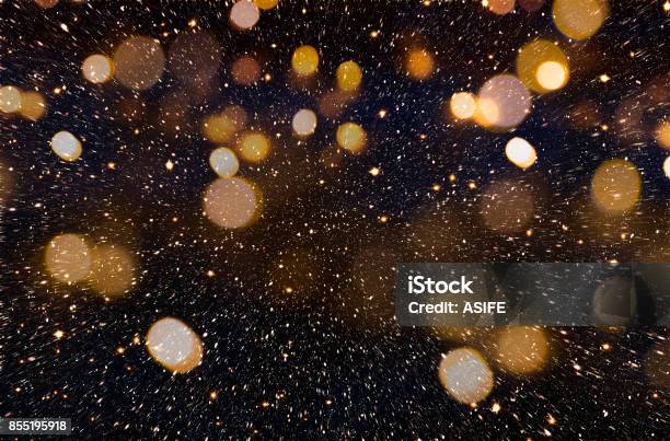 Weihnachten Oder Neujahr Goldenen Hintergrund Stockfoto und mehr Bilder von Weihnachten - Weihnachten, Bildhintergrund, Party