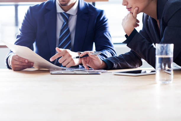 Business people discussion working concept
