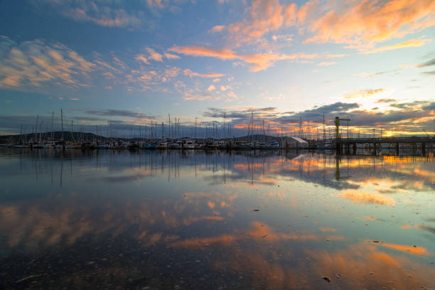 istock San Cap Marina in Anacortes Washington during Sunset 855201858