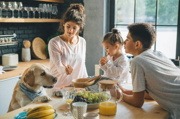 istock Mornings were made for family bonding 855214806