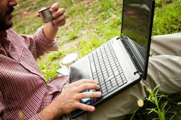 istock Office, Nature, Businessman, Book, Drink 855215342
