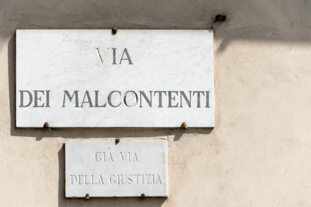 istock Via Dei Malcontenti Florence, Italy 855266412