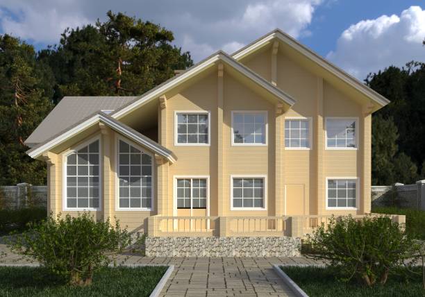 istock House Photo Realistic Render 3D Illustration 855270290