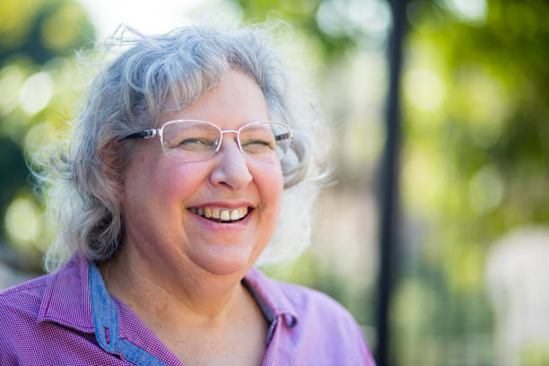 istock Beautiful Senior Woman Portrait 855280348