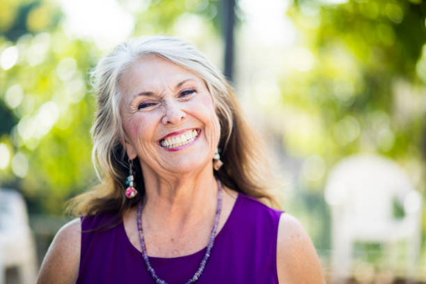 istock Beautiful Senior Woman Portrait 855280476