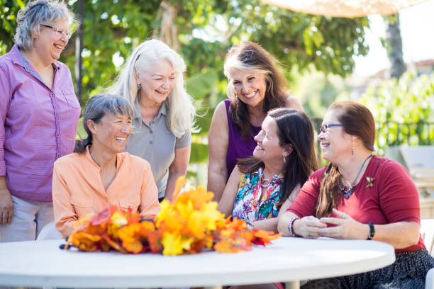 istock Fun Group of Senior Women Laughing 855280812