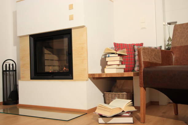istock cozy in front of the fireplace 855337852