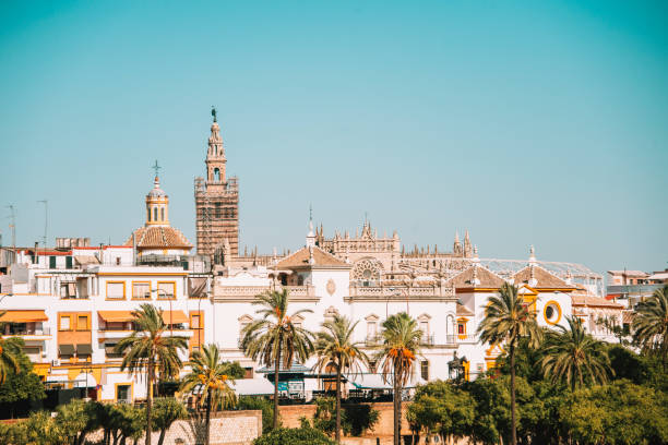 스페인 세비야  - seville sevilla house spain 뉴스 사진 이미지