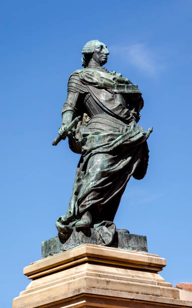 istock monument to King Carlos III, Burgos Spain 855364174