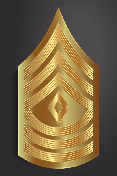 istock Military Ranks and Insignia. Stripes and Chevrons of Army 855364502