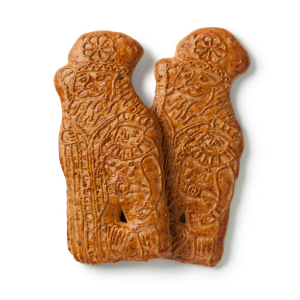 Traditional Dutch taaitaai for sinterklaas