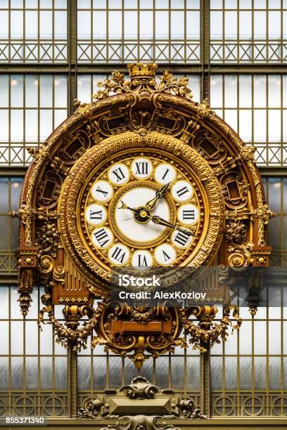 Reloj Del Museo De Orsay París Francia Foto de stock y más banco de imágenes de Museo de Orsay