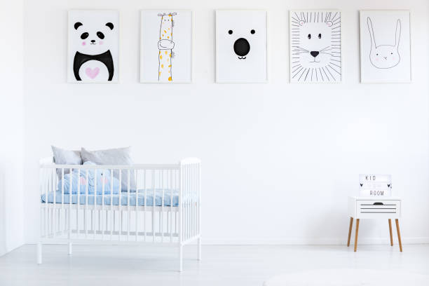 istock Gallery in boy's bedroom 855383070