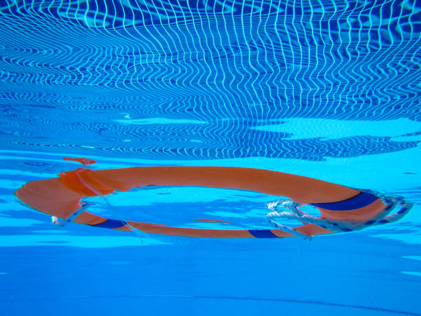 istock Lifesaver in the swimming pool 855390230