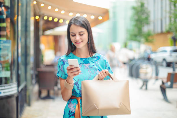 istock Young woman in the city 855397018