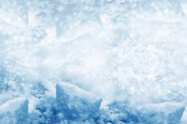 istock Background of snow. Winter landscape. 855409980