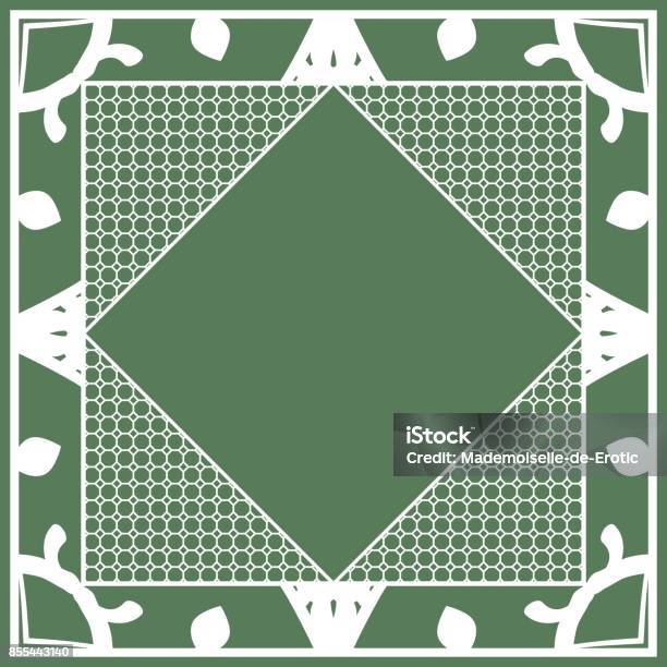 Tablecloth Pattern Border Print For Fabric With Ornamental Border Design For Tablecloth Scarf ...