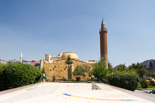 Pir Ahi Evran Tomb and Mosque in Kirsehir Province, Turkey. September 06, 2011.
