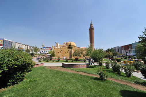 Pir Ahi Evran Tomb and Mosque in Kirsehir Province, Turkey. September 06, 2011.